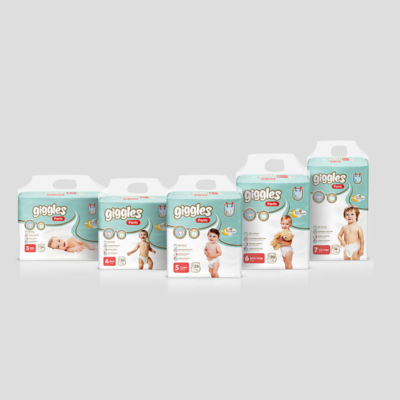 Giggles Baby Pants Twin Pack